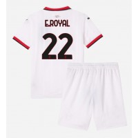 Camiseta AC Milan Emerson Royal #22 Segunda Equipación Replica 2024-25 para niños mangas cortas (+ Pantalones cortos)